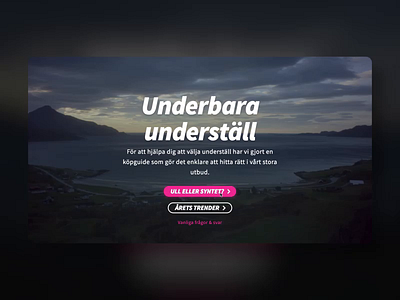 Underbara underställ css design html landing page