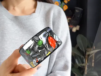 Bangle - Digital Jewellery 3d after effects c4d design graphic interaction interaction design motion ui ux