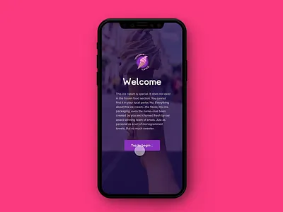 Ice Cream Generator App🍦 adobe xd animation app design food freebie generate ice cream interaction design ios mobile motion navigation prototype rebound ui ux xd xd guru
