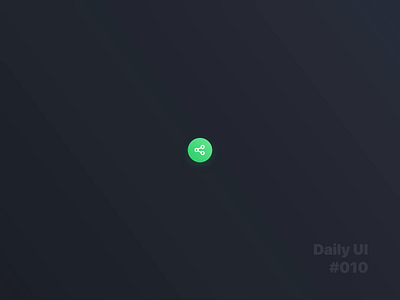 Daily UI Challenge #010 - Social Share dailyui dailyui 010 social buttons social share ui ux
