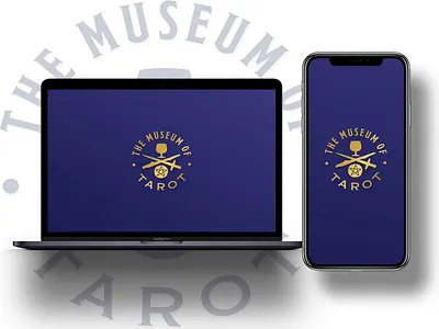 The Museum of Tarot - Prototype app animation branding dailyui dark theme design gold illustration logo metaphysical prototype typography ui ui design ux web design