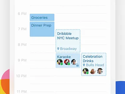 Calendar Colors 🎨 apps calendar colors design mobile outlook ui ux