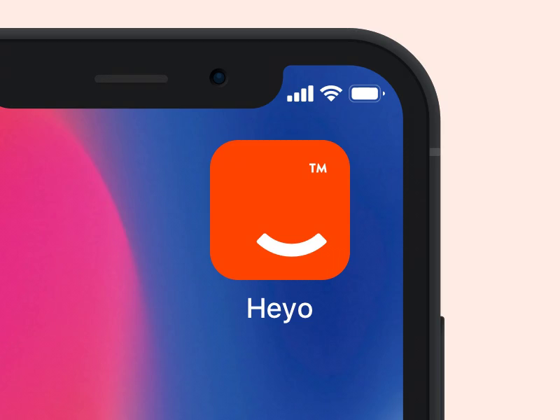 Example of Heyo / Food Delivery App - IOS Icon
