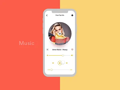 Music App Interaction adobe xd app design gif gif animation interaction design mobile animation mobile app design music music album music app ui ui design user experience user interface ux ux design