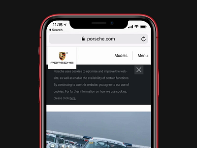 Logo Collapse animation branding cars collapse drive drivetribe header logo logo collapse motion top nav ui