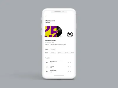 Music app animation app design minimal mobile music slider transition ui ux