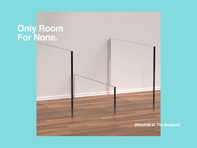 Only Room For None. abstract animated animation art branding branding agency c4d cinema4d design identity logo minimal motion motion art motiondesign museum octane satisfying