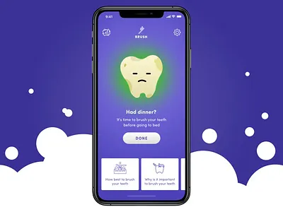 Brushing your teeth is very important bathroom brush hybrid app hygene hygiene hygiene app medical teeth tooth video