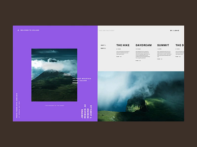 Online Visual Diary. animation design landing page menu mp4 sans serif transition type typography ui ui design ux ux design website