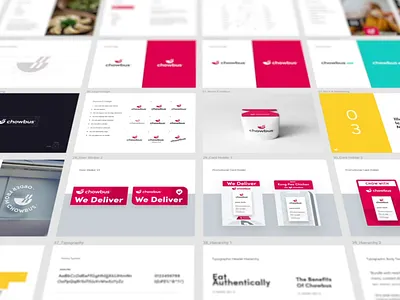 Chowbus - Branding branding icon identity illustration ios landing logo site web website