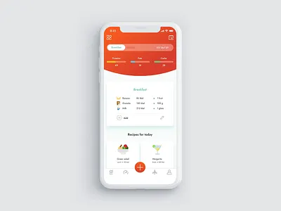 Calories Counter animation app app concept apple colors daily ui design fitness flat gif gradient illustration minimal motion shadow smart sound sport ui ux