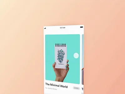Card Sliding Animation : Adobe XD adobe xd animate article autoanimate cards design glide icons ios iphone minimal motion move tabbar time stamp touch ui video xd