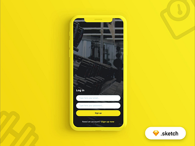 [Freebie] Fitness App Concept animation app dashboard design fitness free freebie interface mobile sketch ui ux