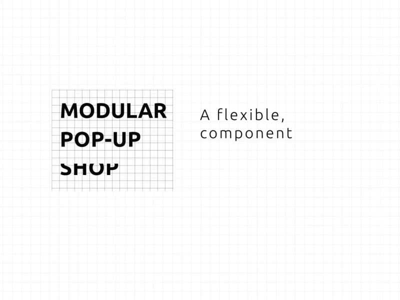 Example of Modular Pop-up Shop Demo