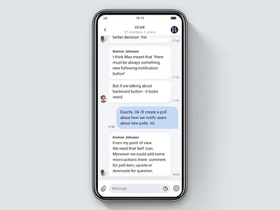 Chat Attachment animation app attachment chat dialog file mobile motion photo ui ux