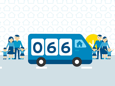 GOGOGOODNESS Community Housing Project csr family gogovan infographic vehicle video video animation