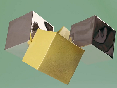CUBEY BOYS - Sound on 3d b3d blender cubes texture weird