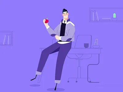 Uplyft Capital 2d 2d animation ae after effects animation character design loop mograph motion graphics