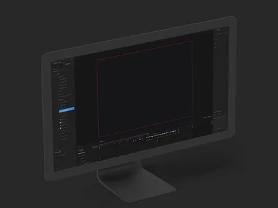 Moon Scan FUI in Flare 2d animation fui mockup moon planet scifi space trim path ui