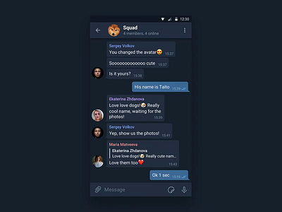 Telegram Attachment Menu Interaction android animation app attachment chat competition concept interaction interactive material menu messenger mobile motion telegram
