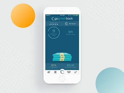 greenback iOS App in Action app design design app ios mobile mobile app mobile app design ui ux