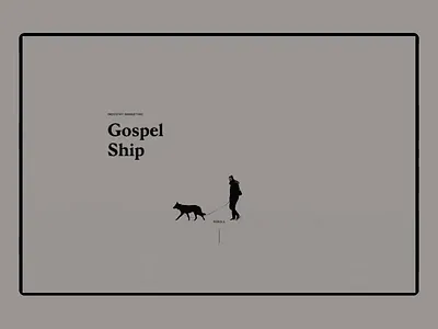 Gospel Ship agency art branding creative design portfolio template ui ux webdesig wordpress