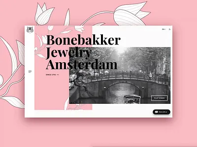 Bonebakker Jewellery Amsterdam animation design digital digitalagency dribbble gif homepage illustration interaction jeweller mockup mockup design ui ui pack uiux ux web webdesign website