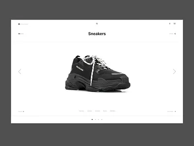Detention adobe xd colors design ecommerce fashion minimal ui uipractice ux web