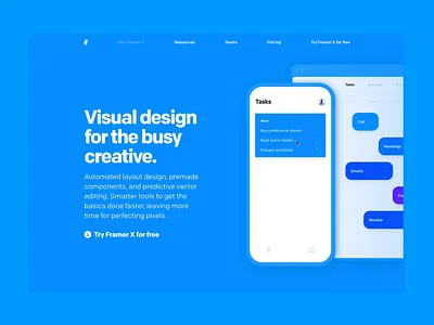 Why Framer X - Design design framer ios prototype prototyping ui