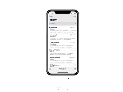 New Multitasking - Finder for iPhone X Concept animation app concept files interaction interaction design invision invision studio invisionapp invisionstudio ios iphone iphone x iphonexs multitask multitasking prototype studio ui ux