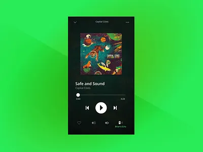 Spotify Multiple Playlists Concept album app figma music playlists protopie prototypes spotify transitions ui design