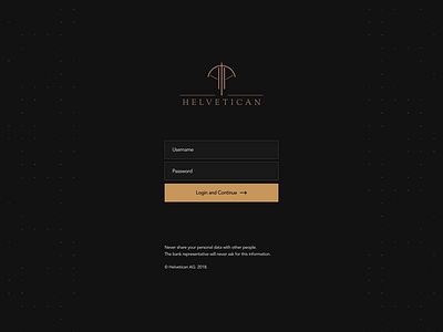 Login Animation - Robo Advisor Fintech animation branding design ui