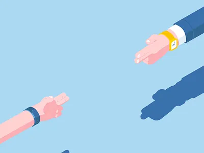Done after effects agency agency life boss character character animation client gif good vibes hand in hand handshake illustration isometric motion graphics panic studio relationships workflow worklace