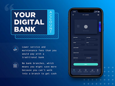Personal account & Finance dashboard mobile app interface design account page bank app banking credit card dashboard dashboard app finance fintech mobile animation mobile app design mobile app experience payment payment app payment gateway personal account profile mobile design profile screen profile ui user profile user profile ux