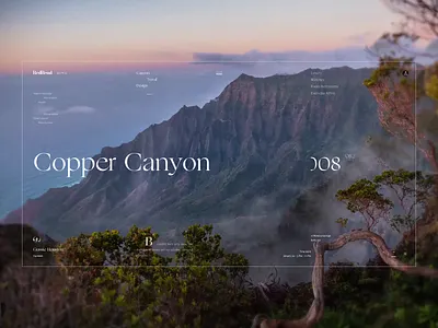 RedRead book design fashion interface minimal news photo slide travel typography ui web