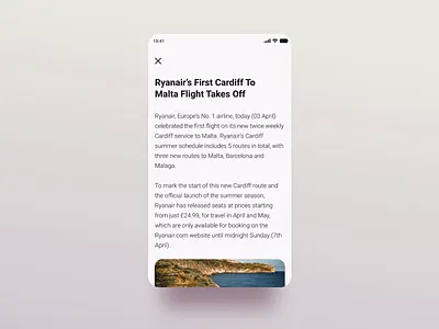 Mandatory Reads - Confirmation animation article blue confirmation interaction minimal mobile ui yellow