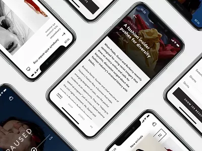 Tobe #1 animation app clean design ecommerce fashion interaction motion simple