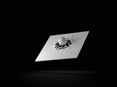 Oui Will Portfolio - Break through the noise 3d case study design interaction design interactive animation motion portfolio ui