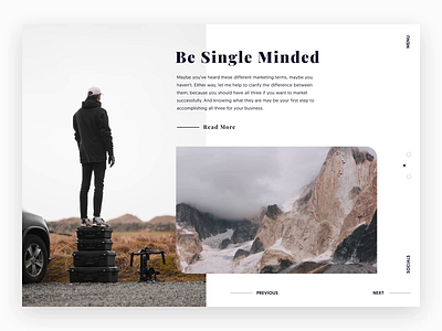 Article Animation after affects animation article blog clean concept desktop detail motion ui