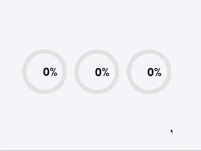 Circle Graph Animation dashboard graph invision studio motion numbers studio ui ux ui design ui motion ux