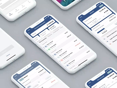 Iban App v2.0 animation app app fintech product ui ux