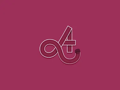 36 Days of Type - A animation gif illustration