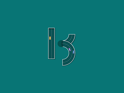 36 Days of Type - B animation design gif illustration ui