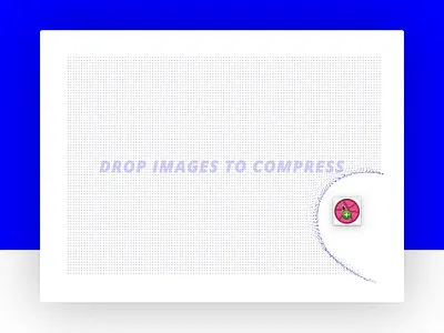 Particle Drag And Dropper animation canvas design drag drag and drop drag drop interaction micro interaction microinteraction particles ui upload ux ux ui ux animation