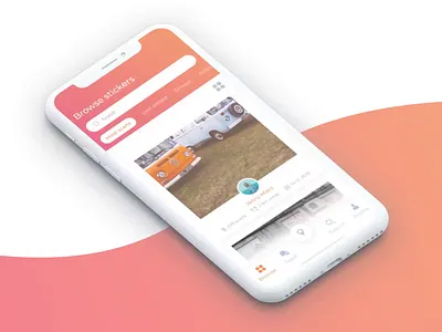 Yourth Touch app animation app app ios application cards design interaction interface mobile app photo ui ux uxui