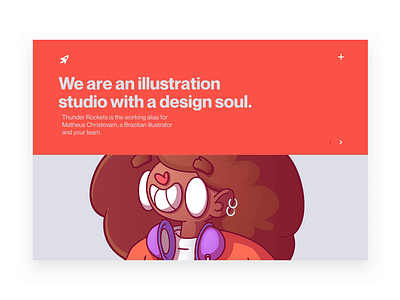 Thunder Rockets new site Menu animation branding brasil brazil campinas color cool design dribbble flat icon illustration sao paulo thunder rockets typography ui ux web