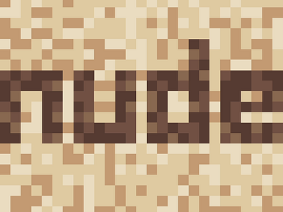Nude alphabet alphabet logo animation motion nude skin