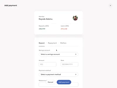 Payment Flow animation app illustration modal overlay principle transition web web app website