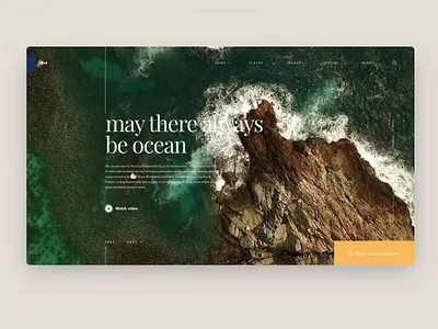 Daily Inspiration 34 adobe xd animation beach big background images carousel clean daily inspire drone grid grid layout interaction minimalistic ocean sea ui ui interaction web