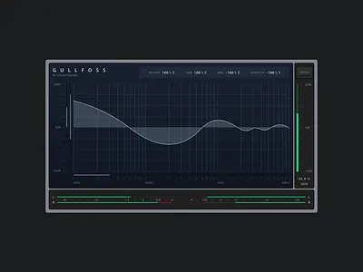Gullfoss Plugin dark dark ui gullfoss mastering music plugin sound vst